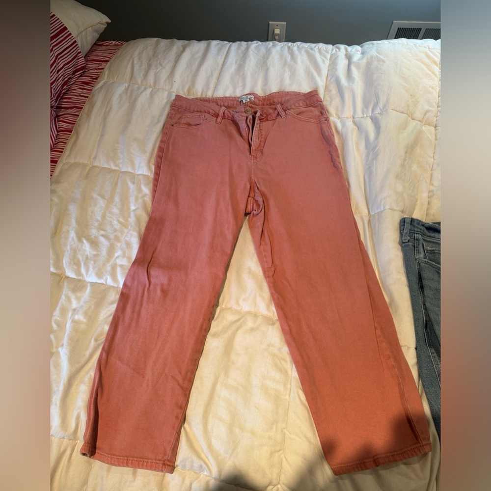 Pink jeans